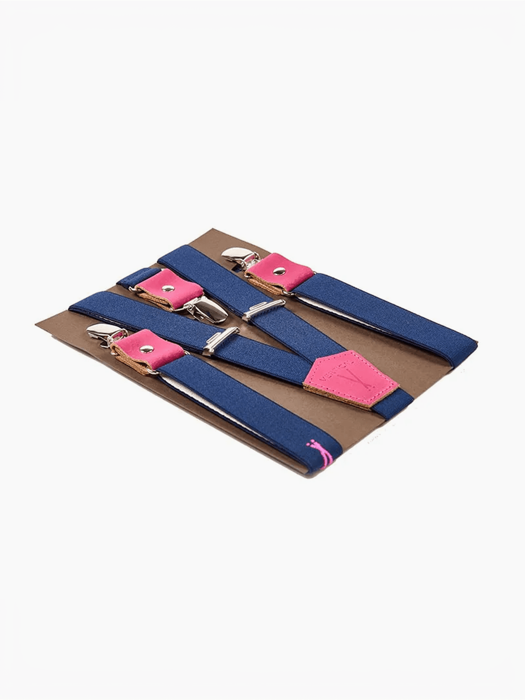 Bretelles Fines Unies Finitions Cuir Vertical x Pierrot - Pierrot