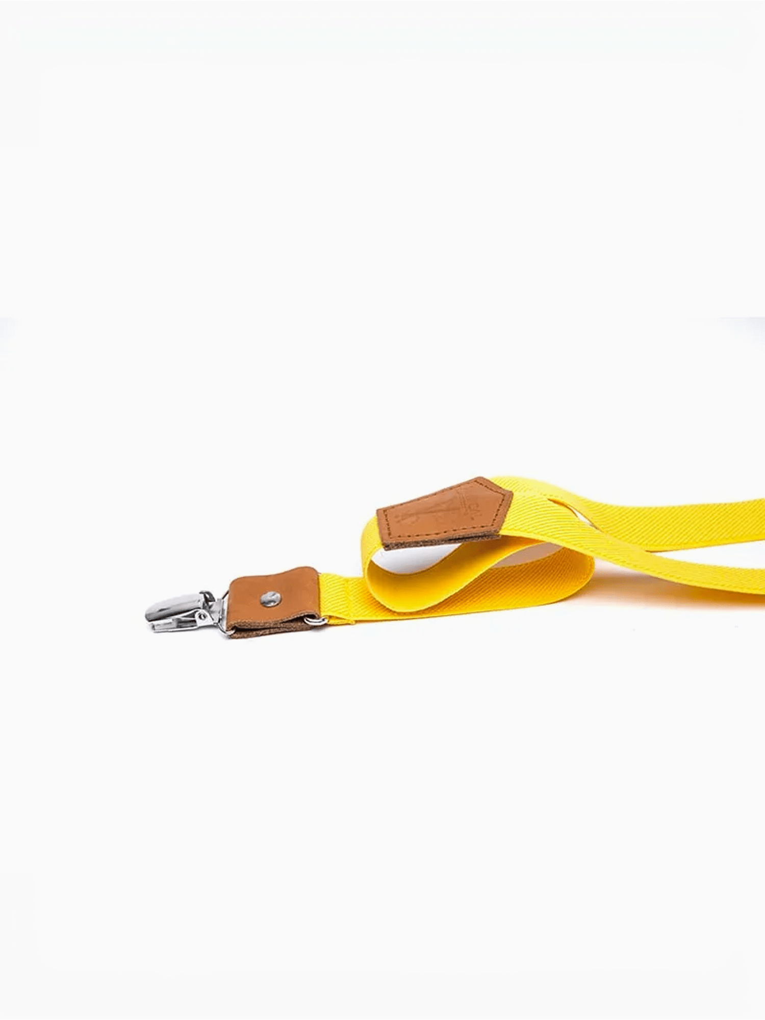 Bretelles Fines Unies Finitions Cuir Vertical x Pierrot - Pierrot