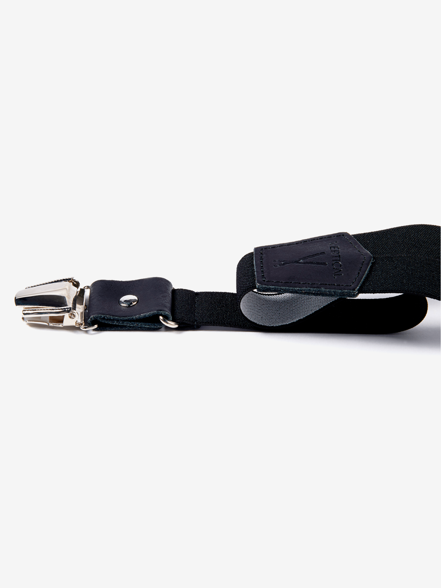 Bretelles Fines Unies Finitions Cuir Vertical x Pierrot - Pierrot