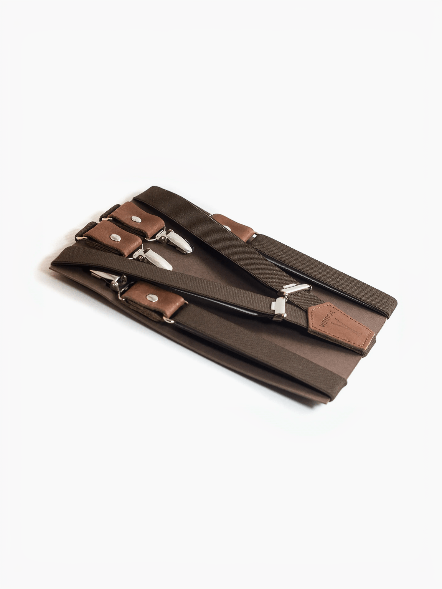 Bretelles Fines Unies Finitions Cuir Vertical x Pierrot - Pierrot