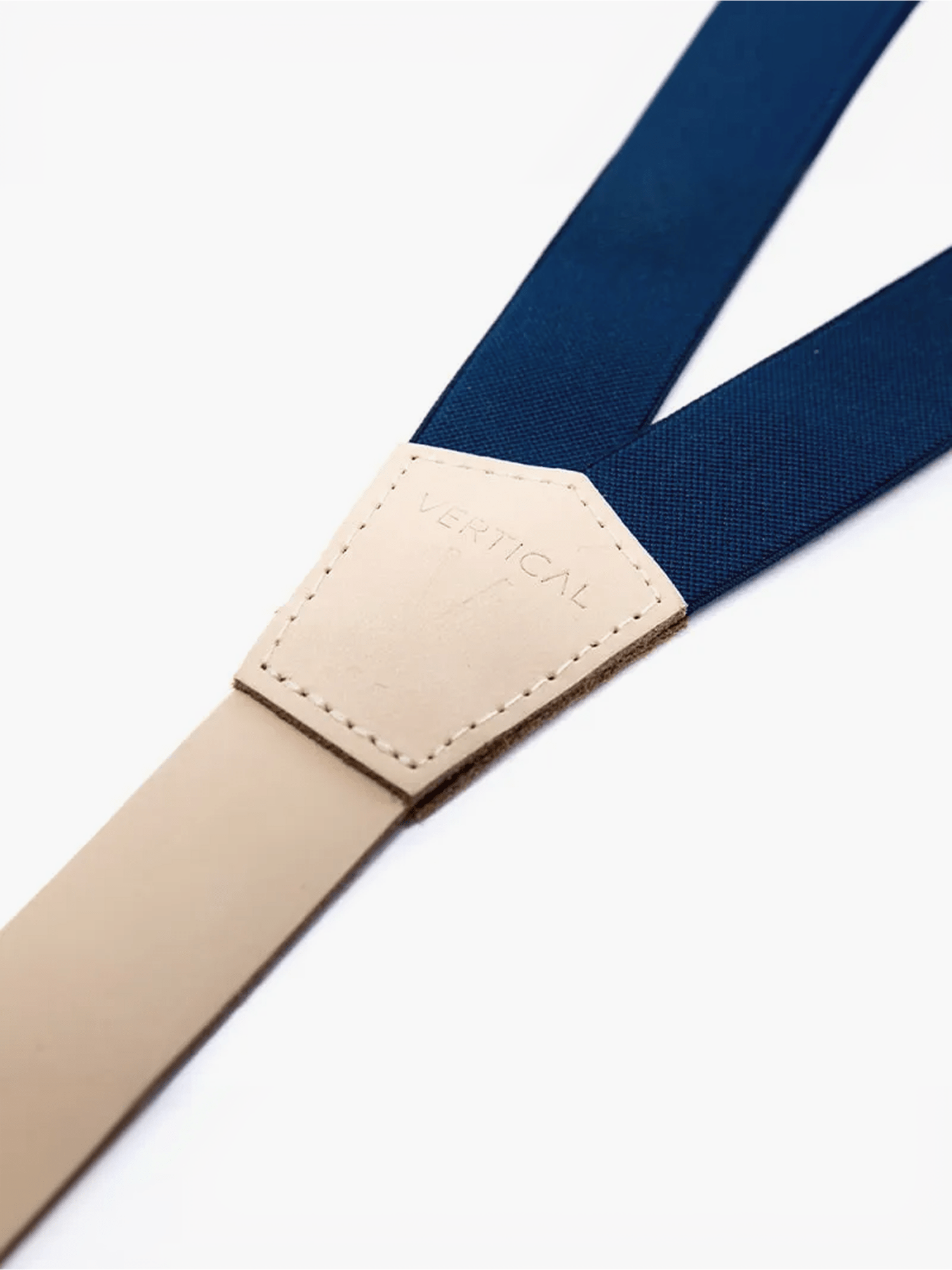 Bretelles Fines Unies Finitions Cuir Vertical x Pierrot - Pierrot