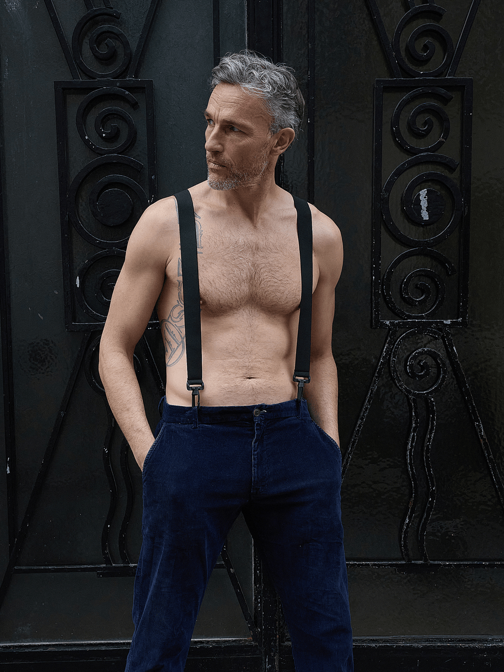 Bretelles homme sous t-shirt - Pierrot