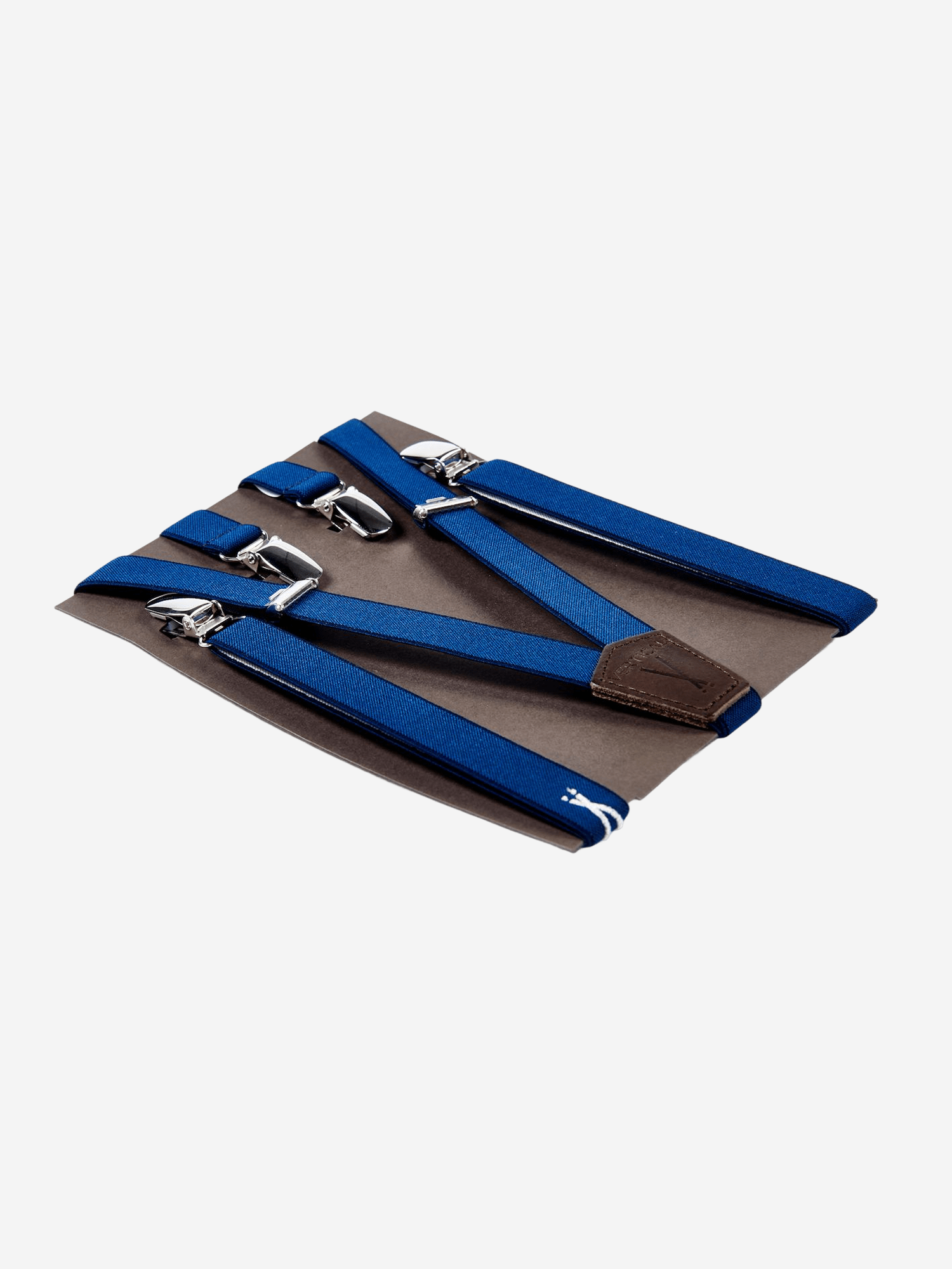 Bretelles Ultra Fines Unies Finitions Cuir Vertical x Pierrot - Pierrot