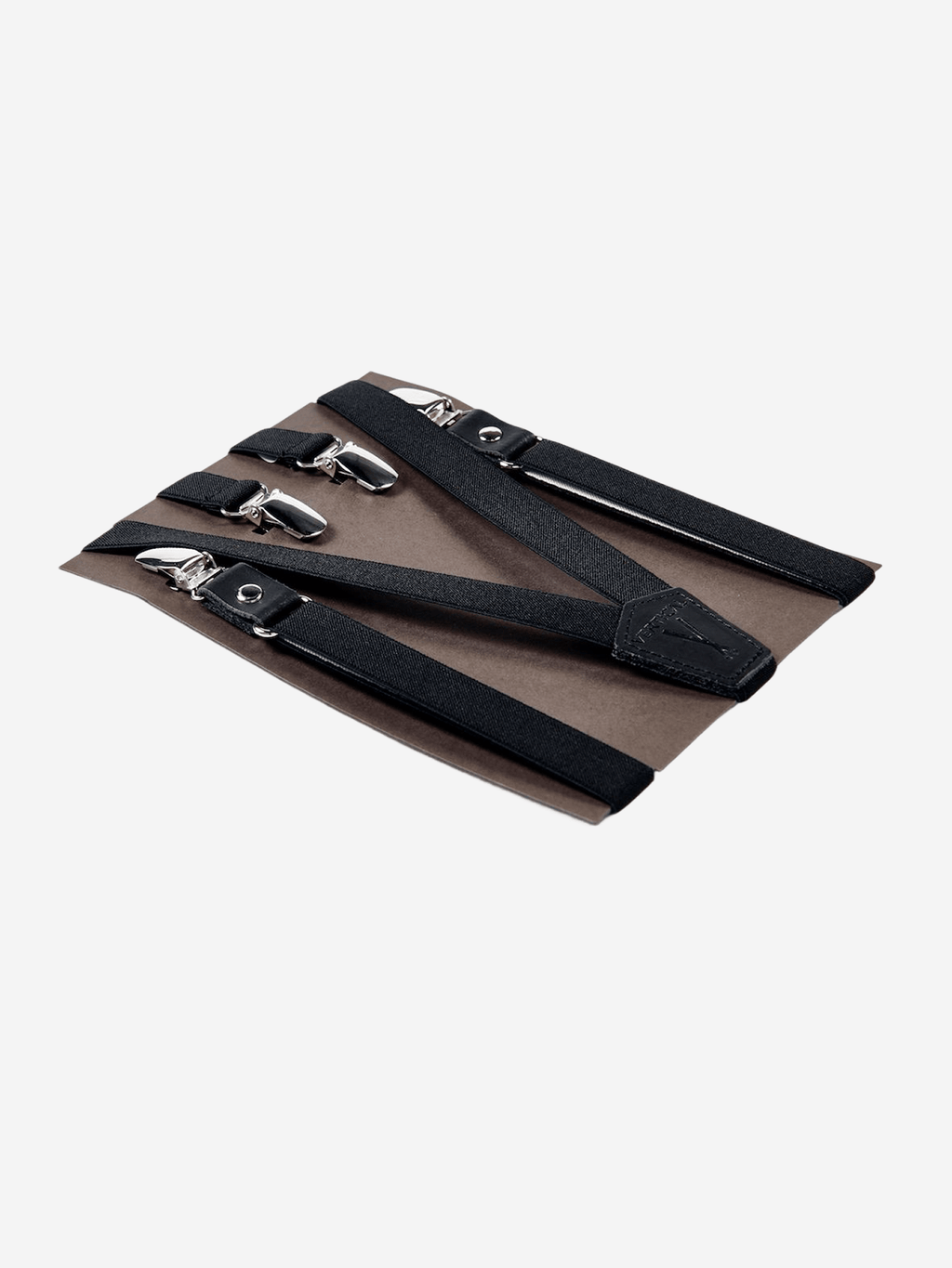 Bretelles Ultra Fines Unies Finitions Cuir Vertical x Pierrot - Pierrot