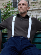 Bretelles Unies Classiques - Pierrot