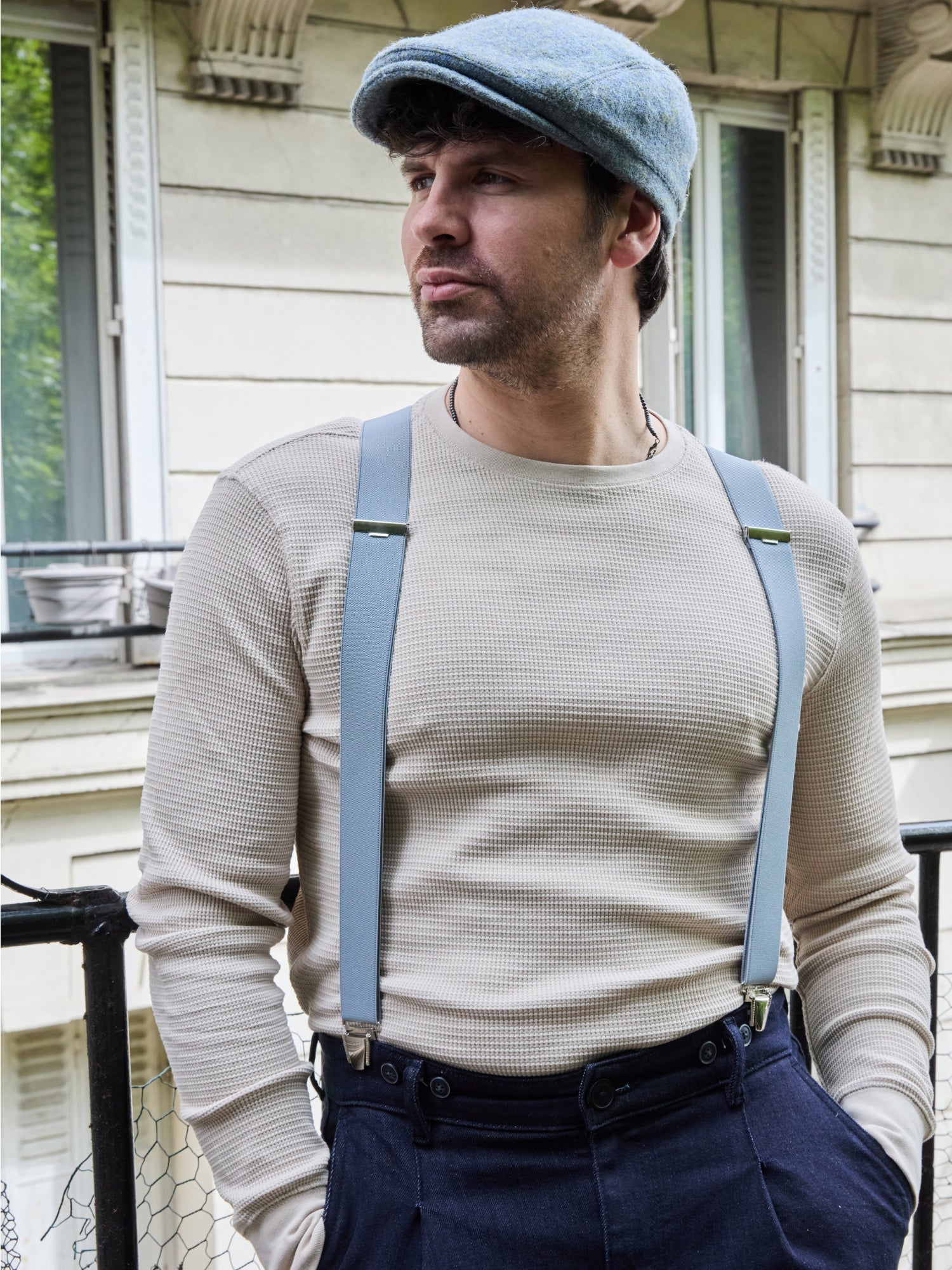 Bretelles Unies Classiques - Pierrot