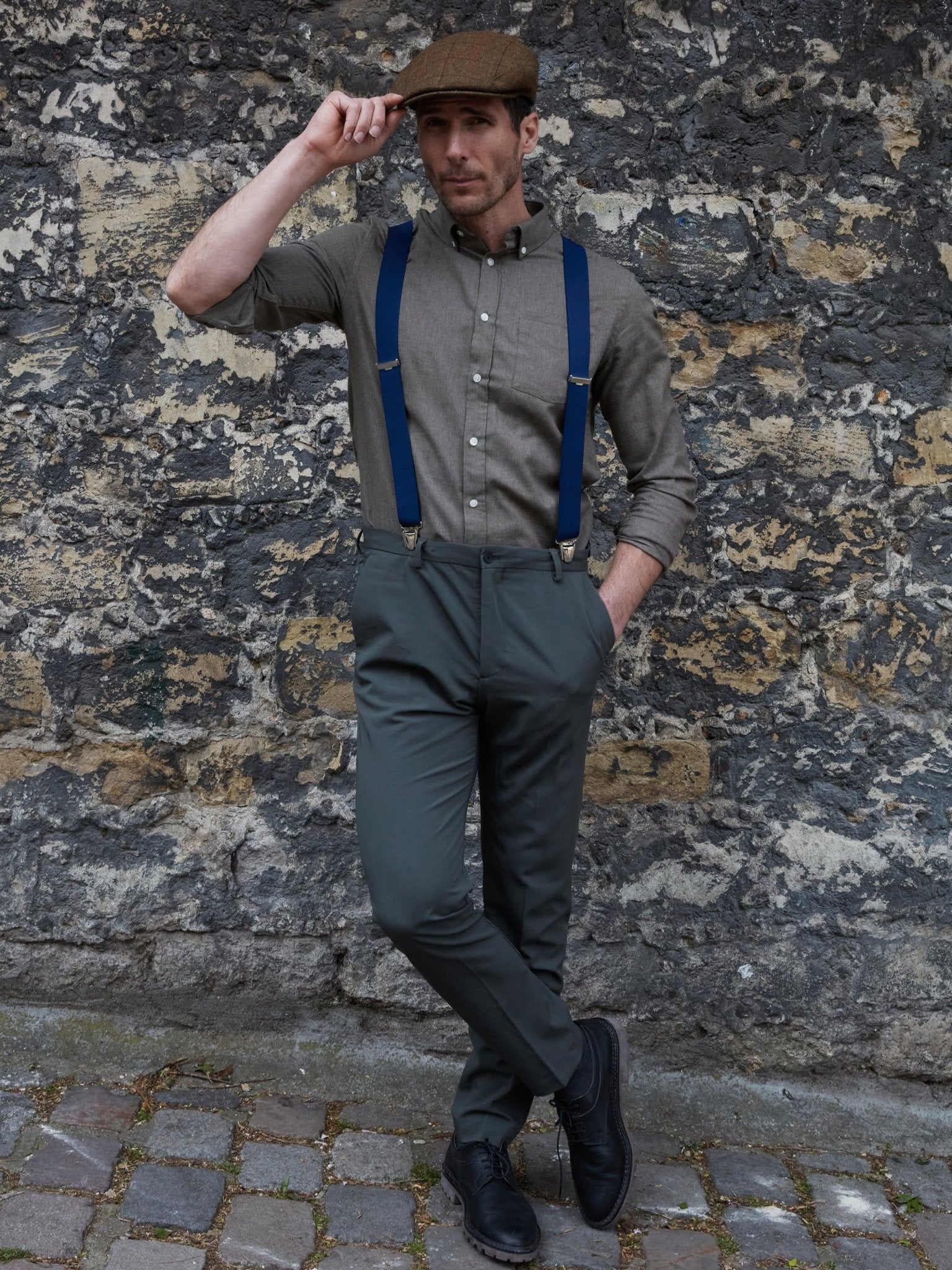 Bretelles Unies Classiques - Pierrot