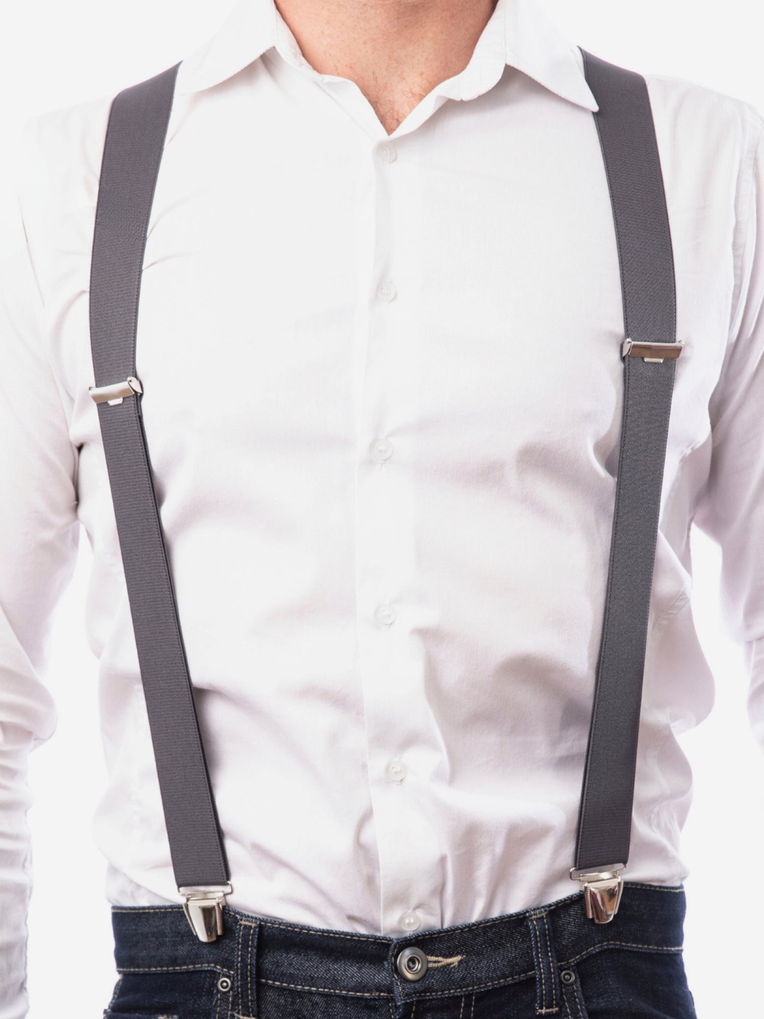 Bretelles Unies Classiques - Pierrot