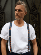 Bretelles Unies Classiques Vertical x Pierrot - Pierrot