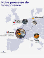 Bretelles Unies Finitions Cuir - Pierrot