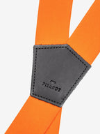 Bretelles Unies Finitions Cuir - Pierrot