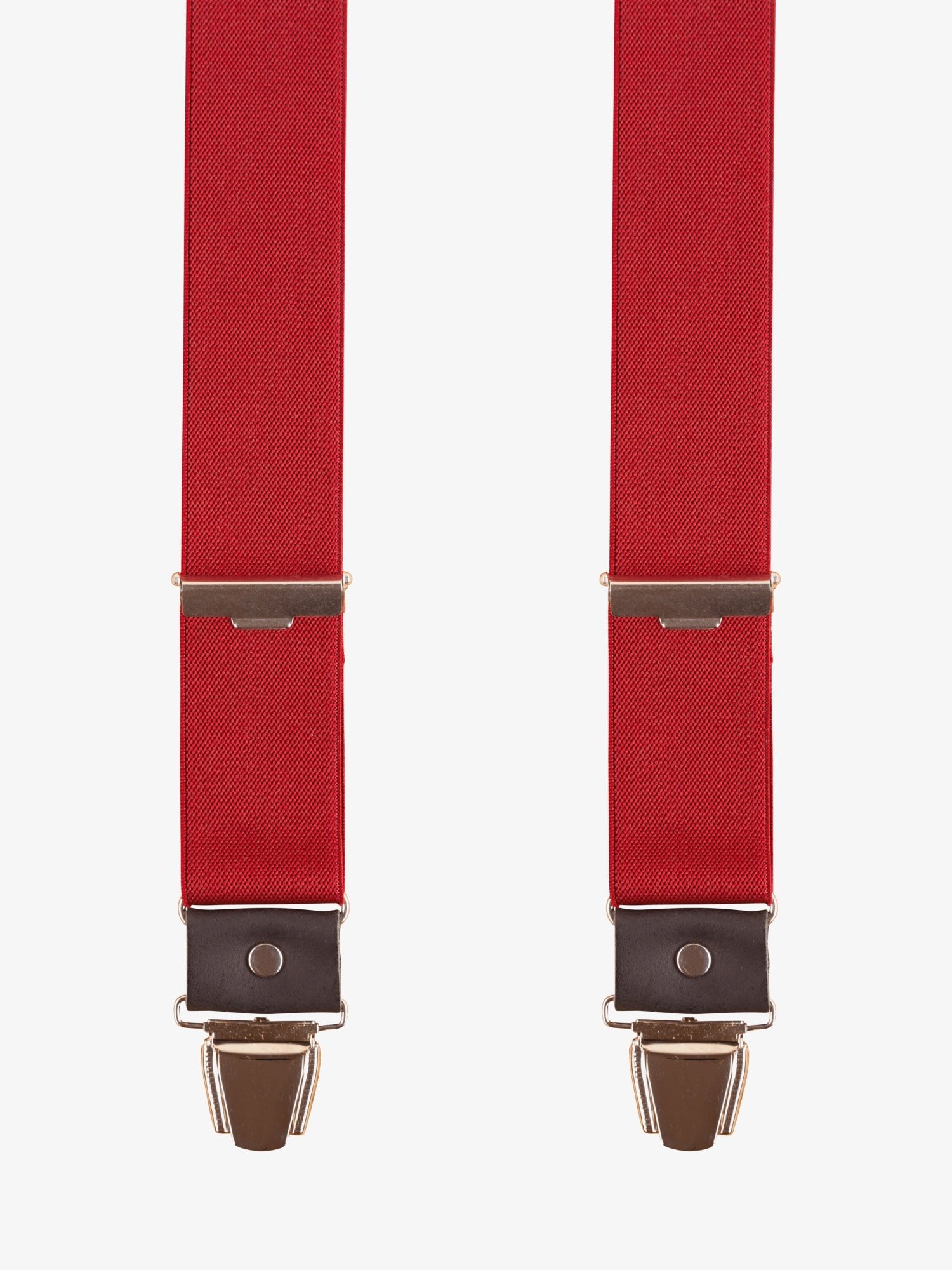 Bretelles Unies Finitions Cuir - Pierrot