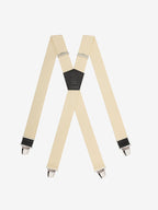 Bretelles Unies Finitions Cuir - Pierrot