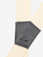 Bretelles Unies Finitions Cuir - Pierrot