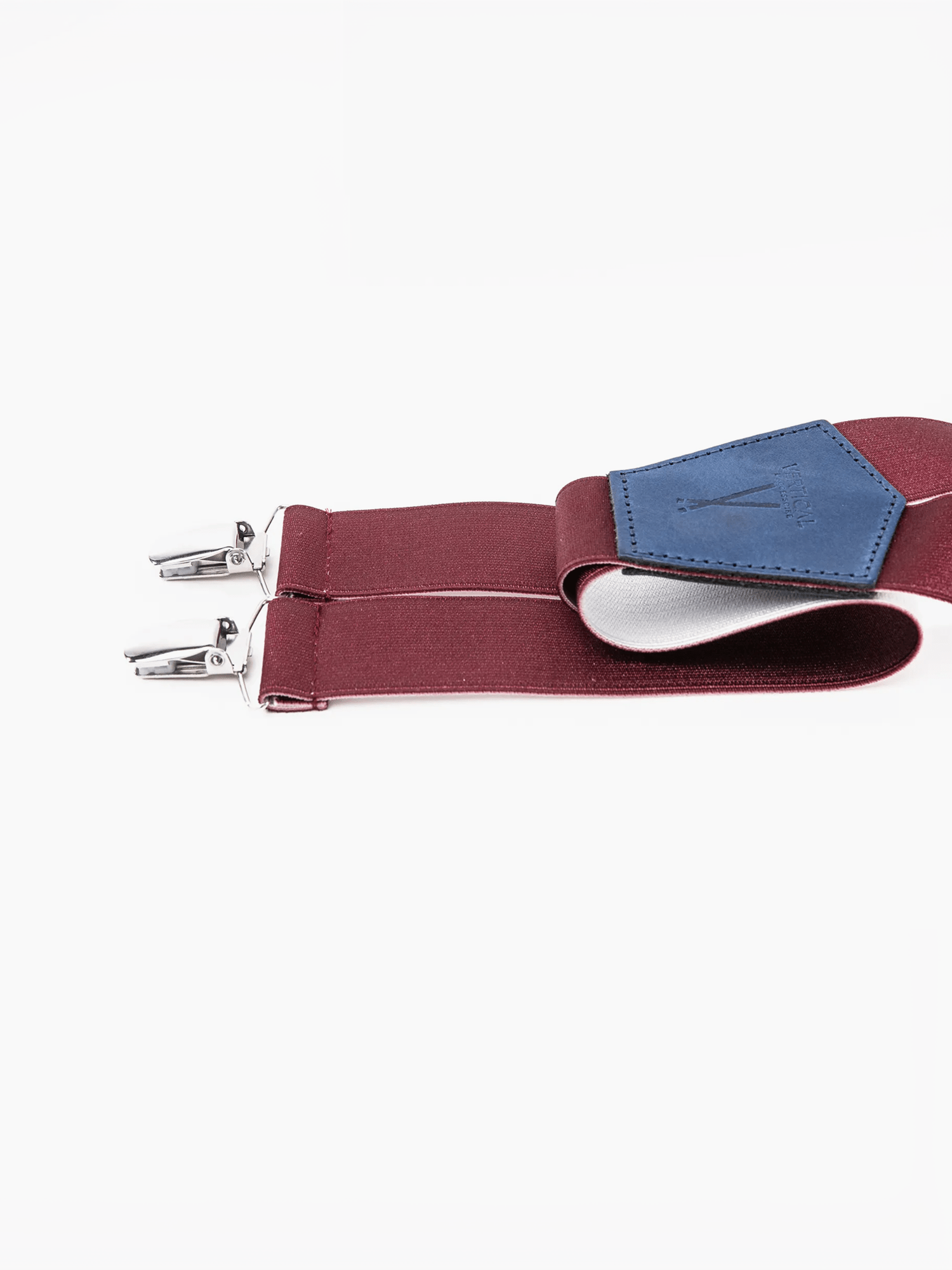 Bretelles Unies Finitions Cuir Vertical x Pierrot - Pierrot