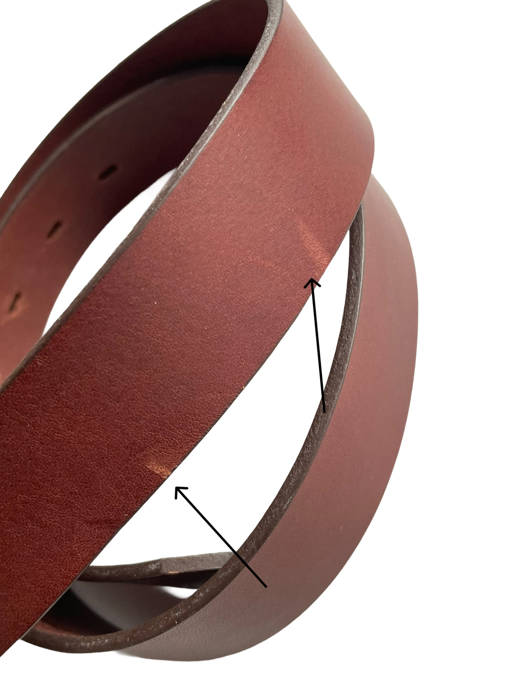 Ceinture en cuir Cognac à boucle interchangeable Pierrot x Vertical
