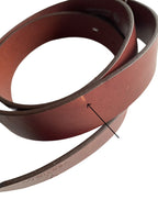 Ceinture en cuir Cognac à boucle interchangeable Pierrot x Vertical