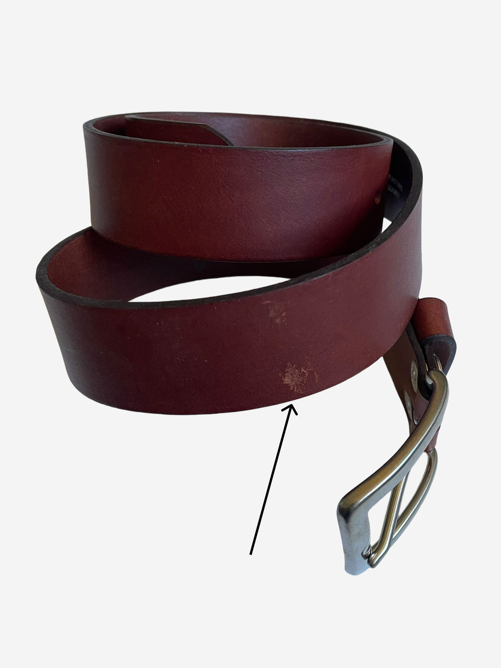 Ceinture en Cuir Cognac Pierrot x Vertical