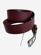 Ceinture en Cuir Cognac Pierrot x Vertical