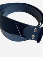 Ceinture en cuir Noir Pierrot x Vertical