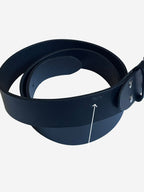Ceinture en cuir Noir Pierrot x Vertical