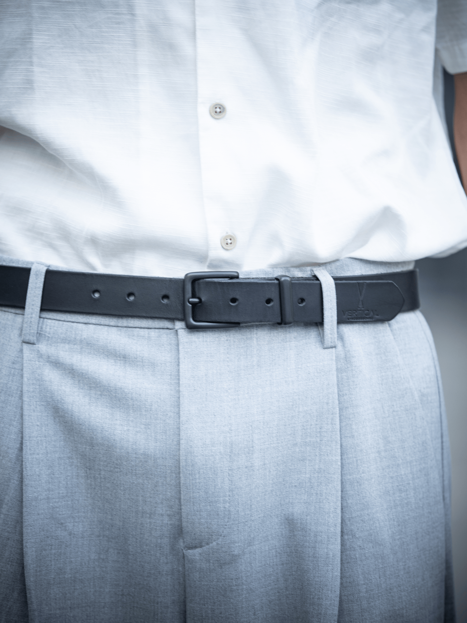 Ceinture en Cuir + 1 boucle colorée au choix - Pierrot