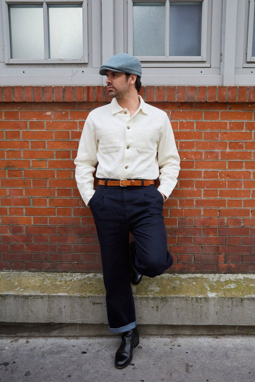 Ceinture en Cuir - Pierrot