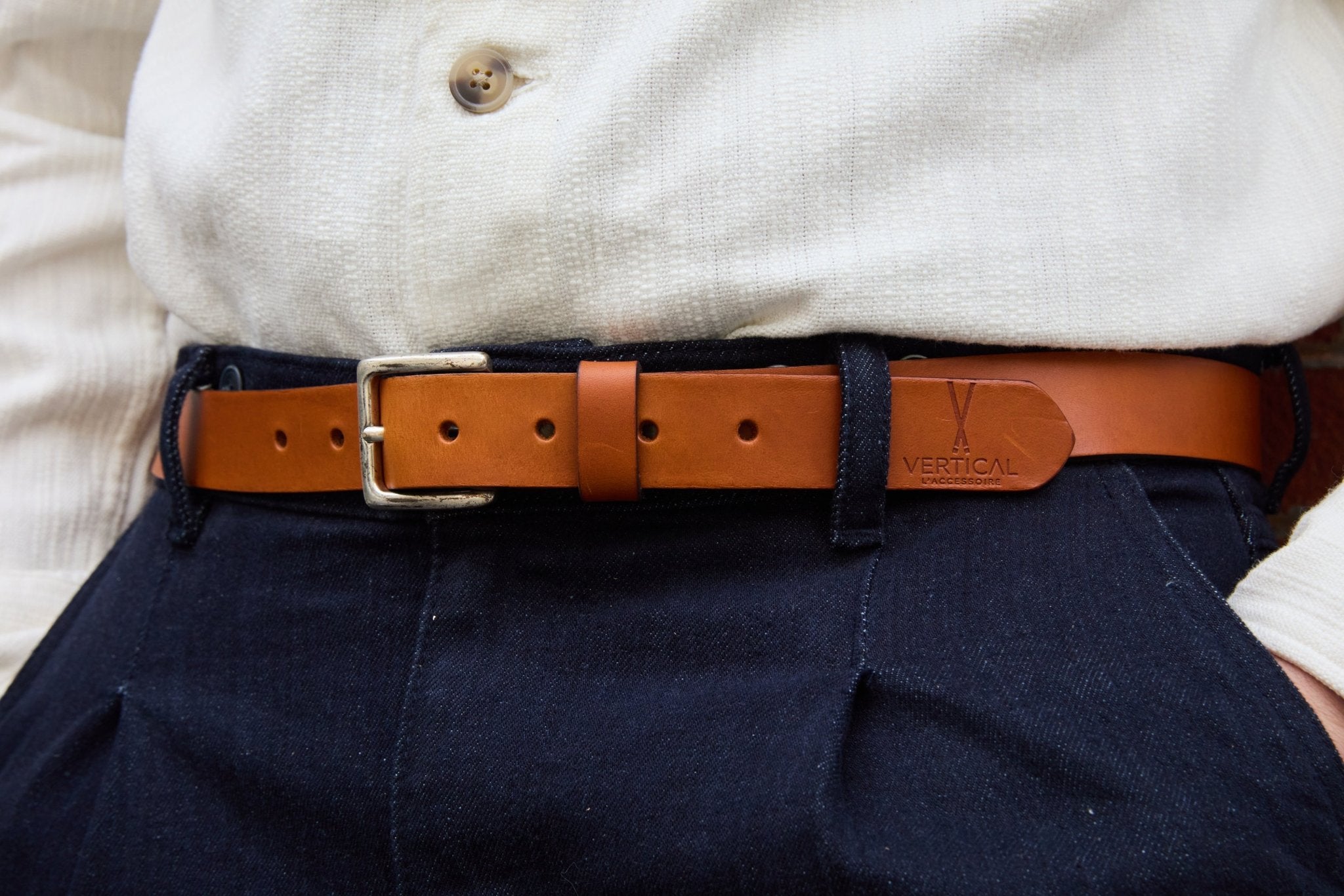 Ceinture en Cuir - Pierrot