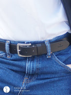 Ceinture en cuir - Pierrot