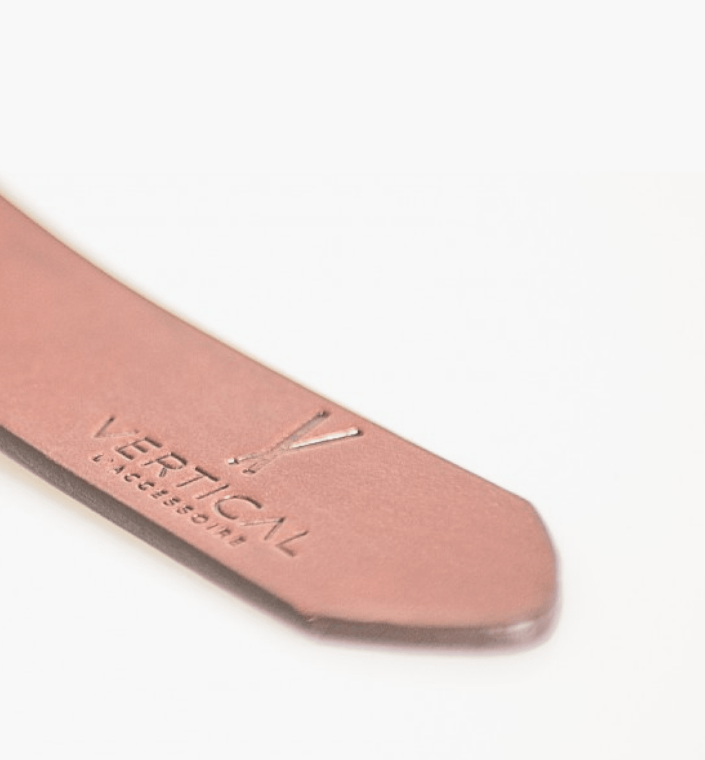 Ceinture en Cuir Vertical l'Accessoire - Pierrot