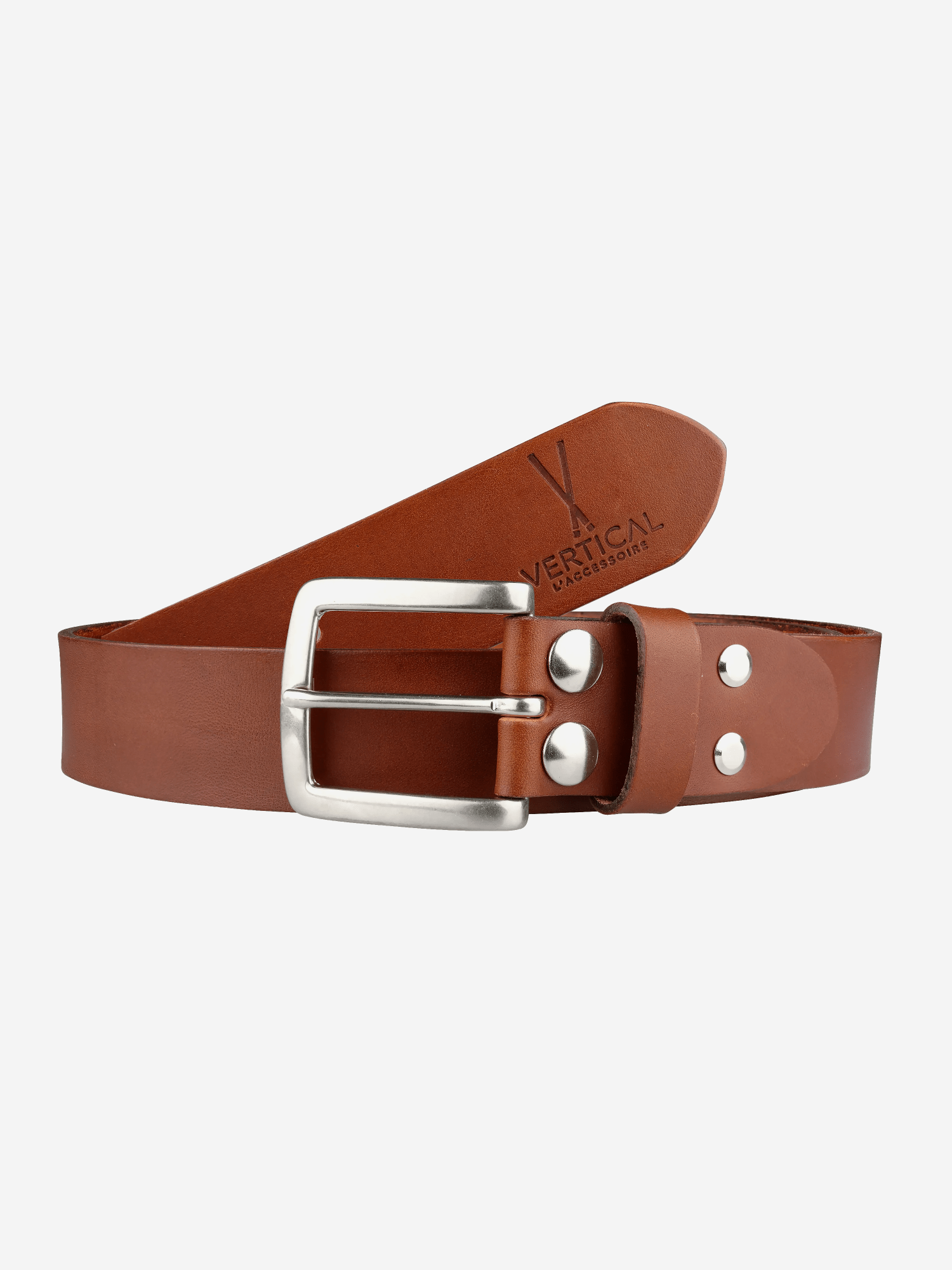 Ceinture en Cuir Vertical x Pierrot - Pierrot