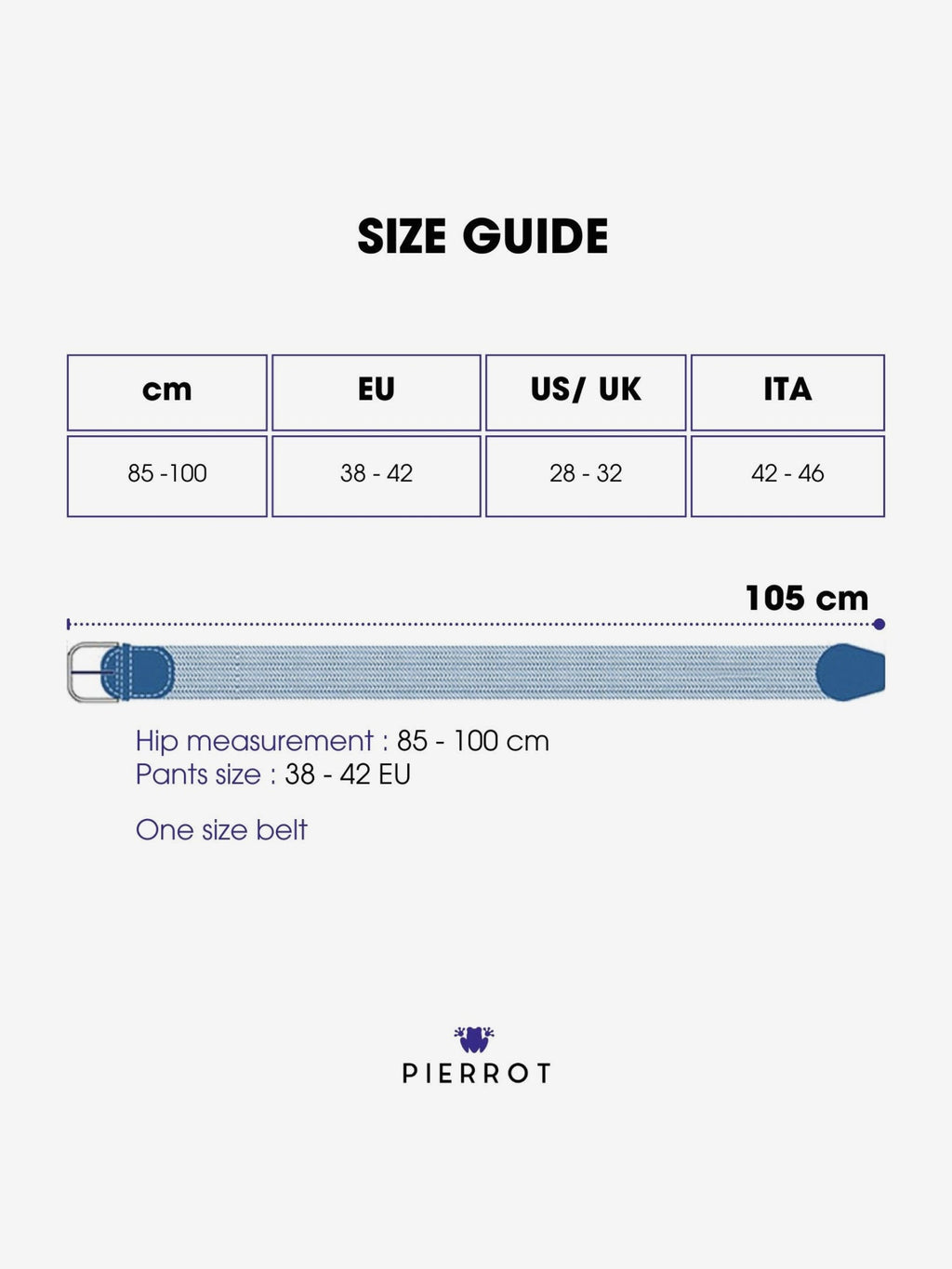Ceinture Tressée - Pierrot
