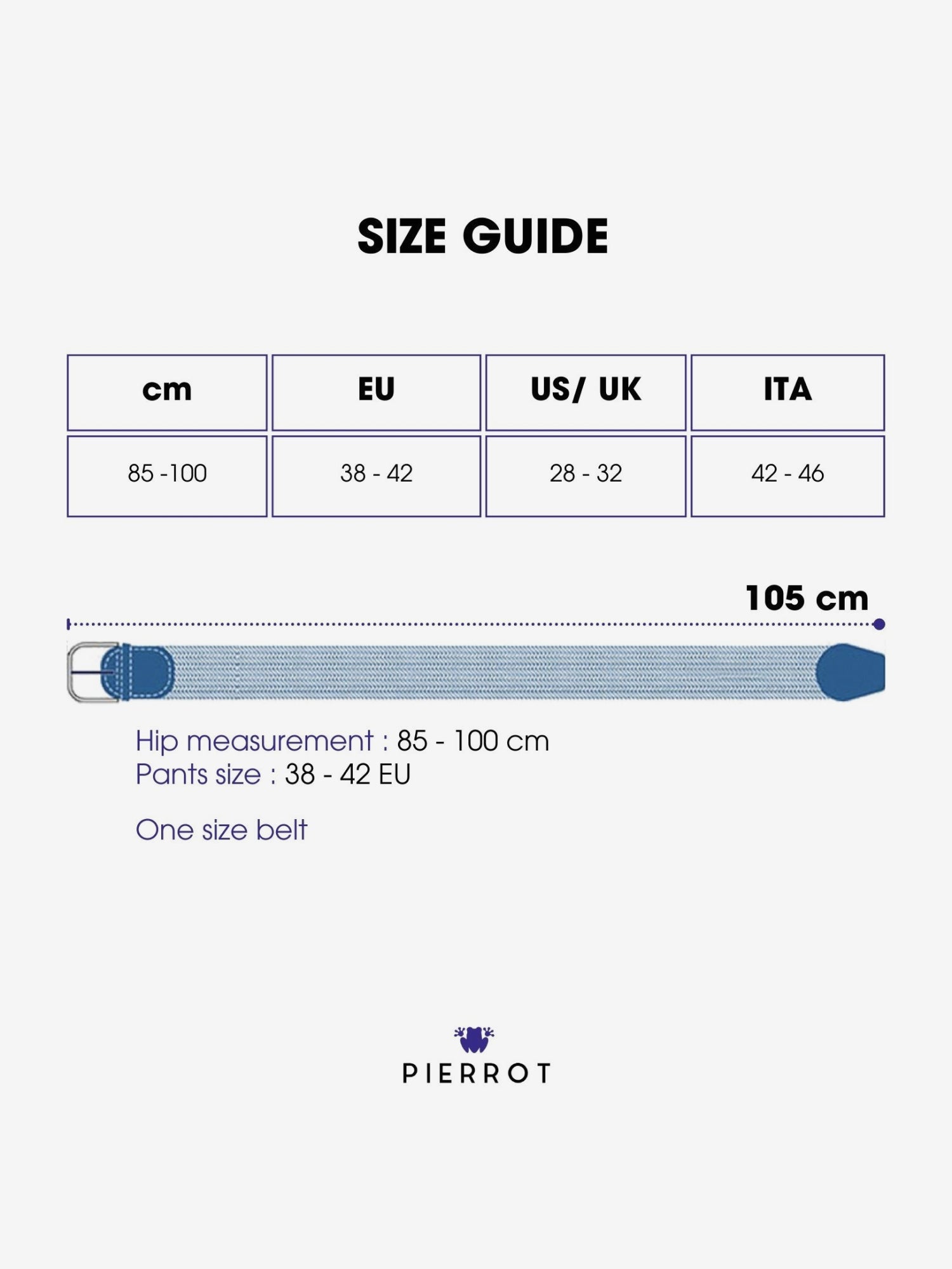 Ceinture Tressée - Pierrot