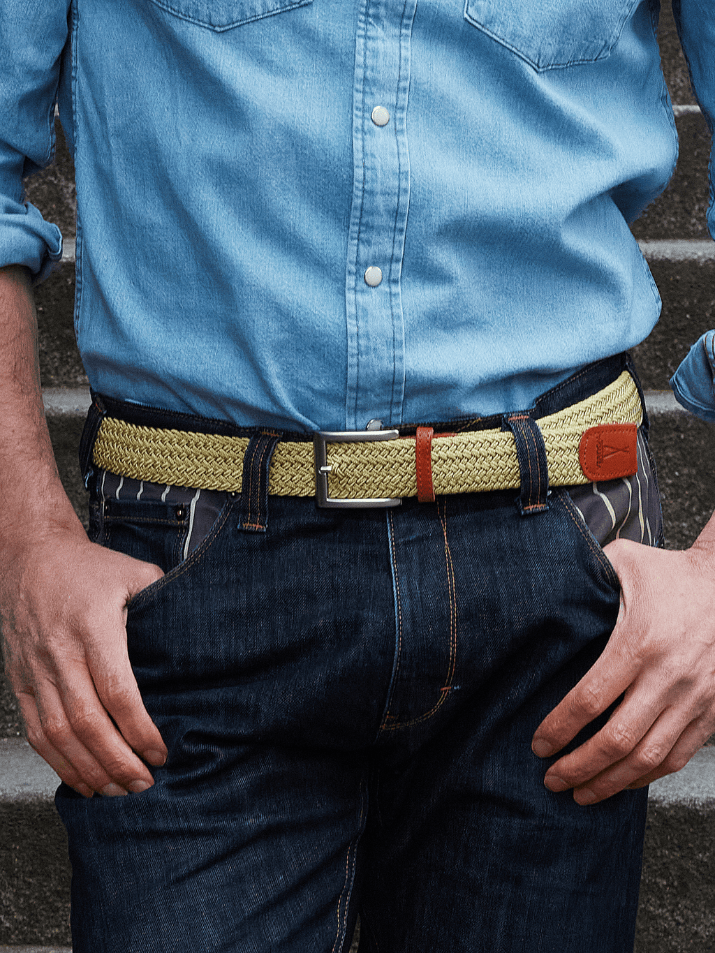 Ceinture Tressée - Pierrot