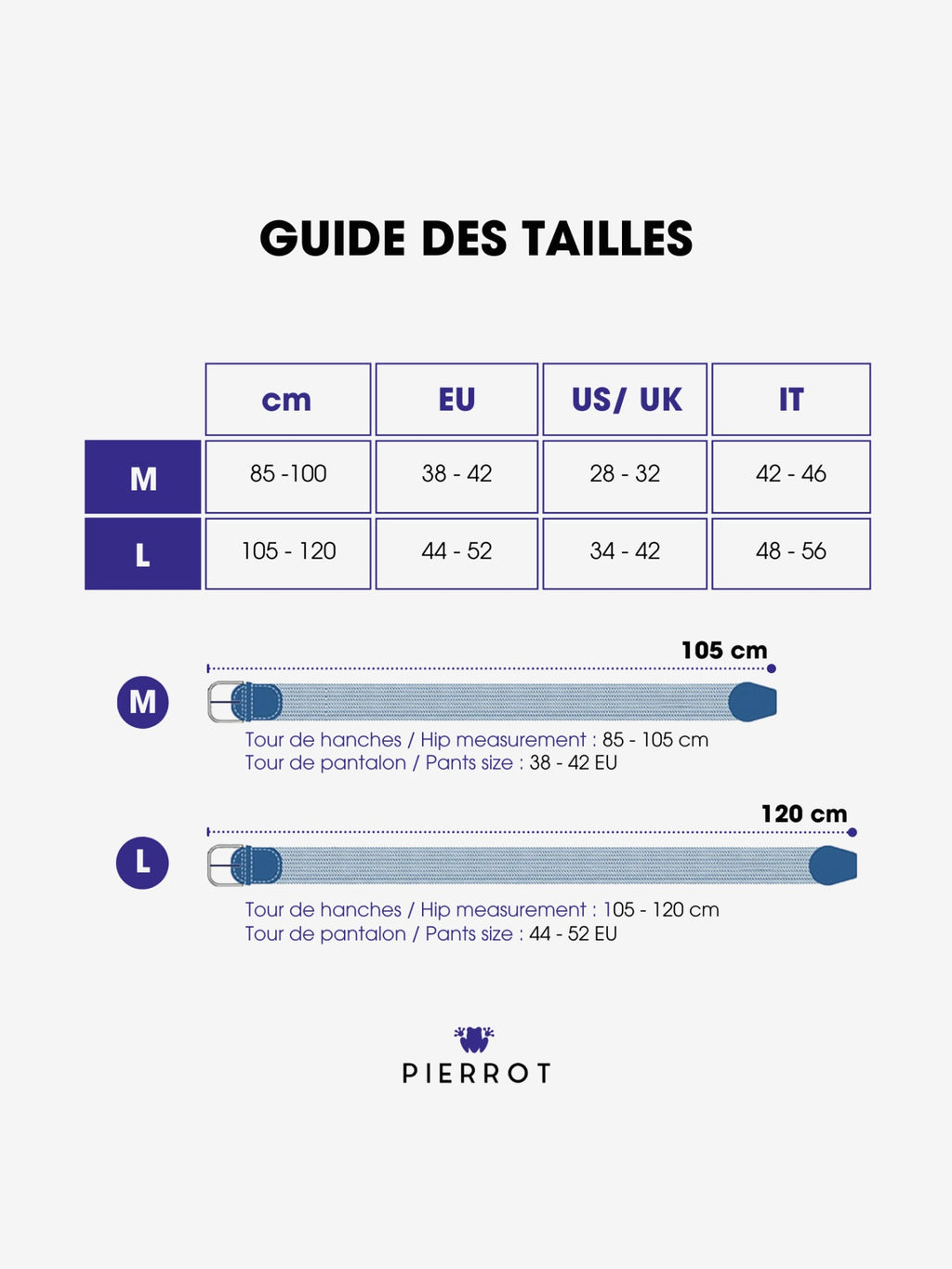 Ceinture Tressée - Pierrot