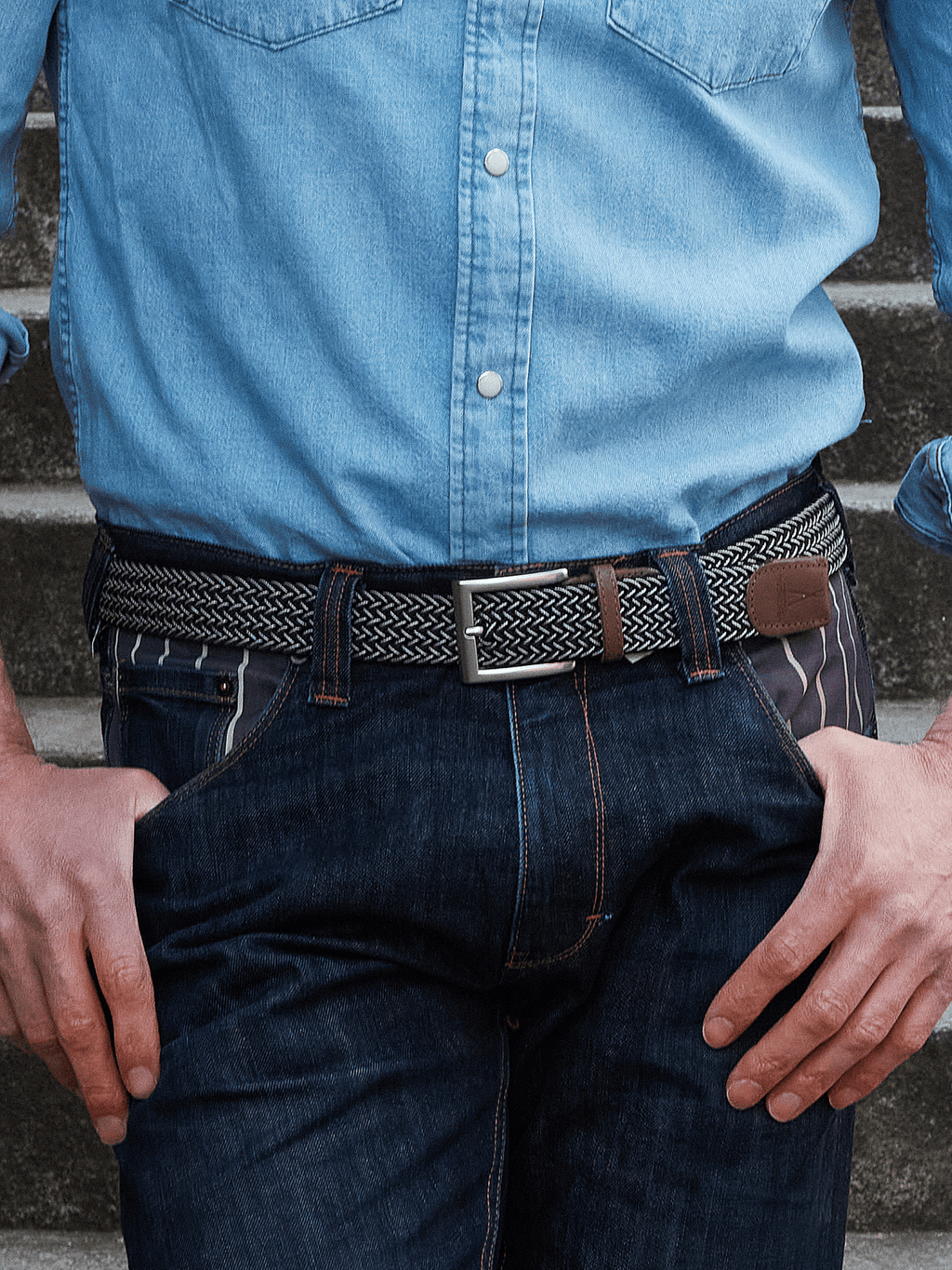 Ceinture Tressée - Pierrot