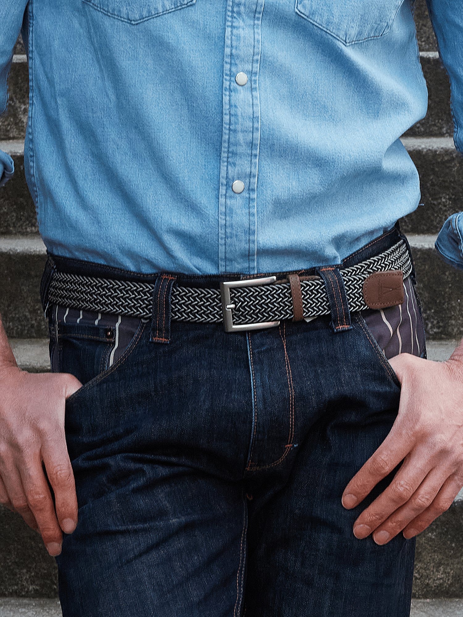 Ceinture Tressée - Pierrot