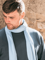 Écharpe en laine orage - Pierrot