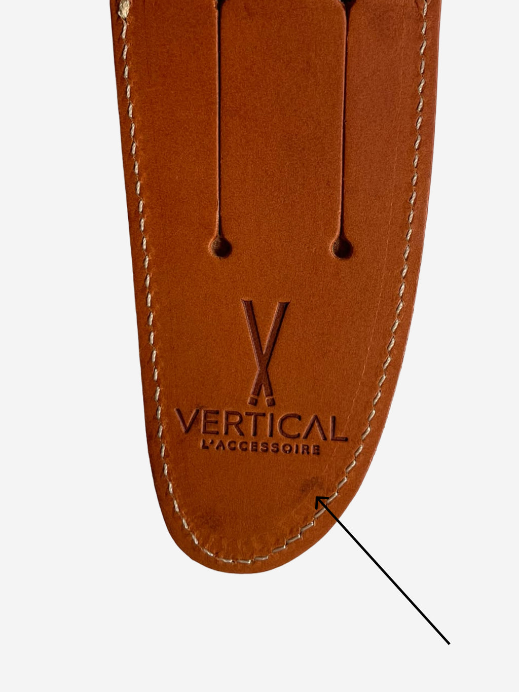 Etui à couteau Cognac Pierrot x Vertical