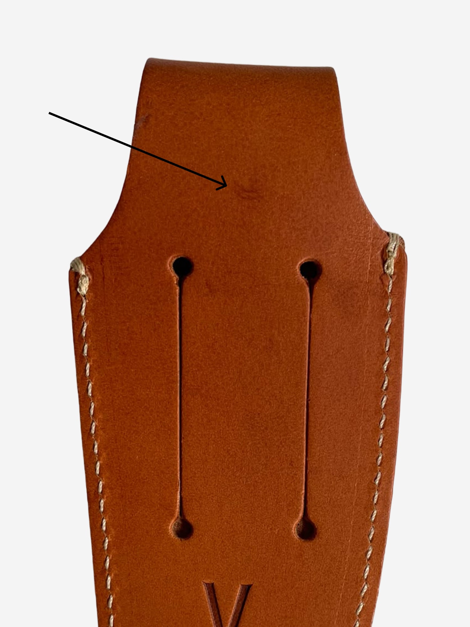 Etui à couteau Cognac Pierrot x Vertical