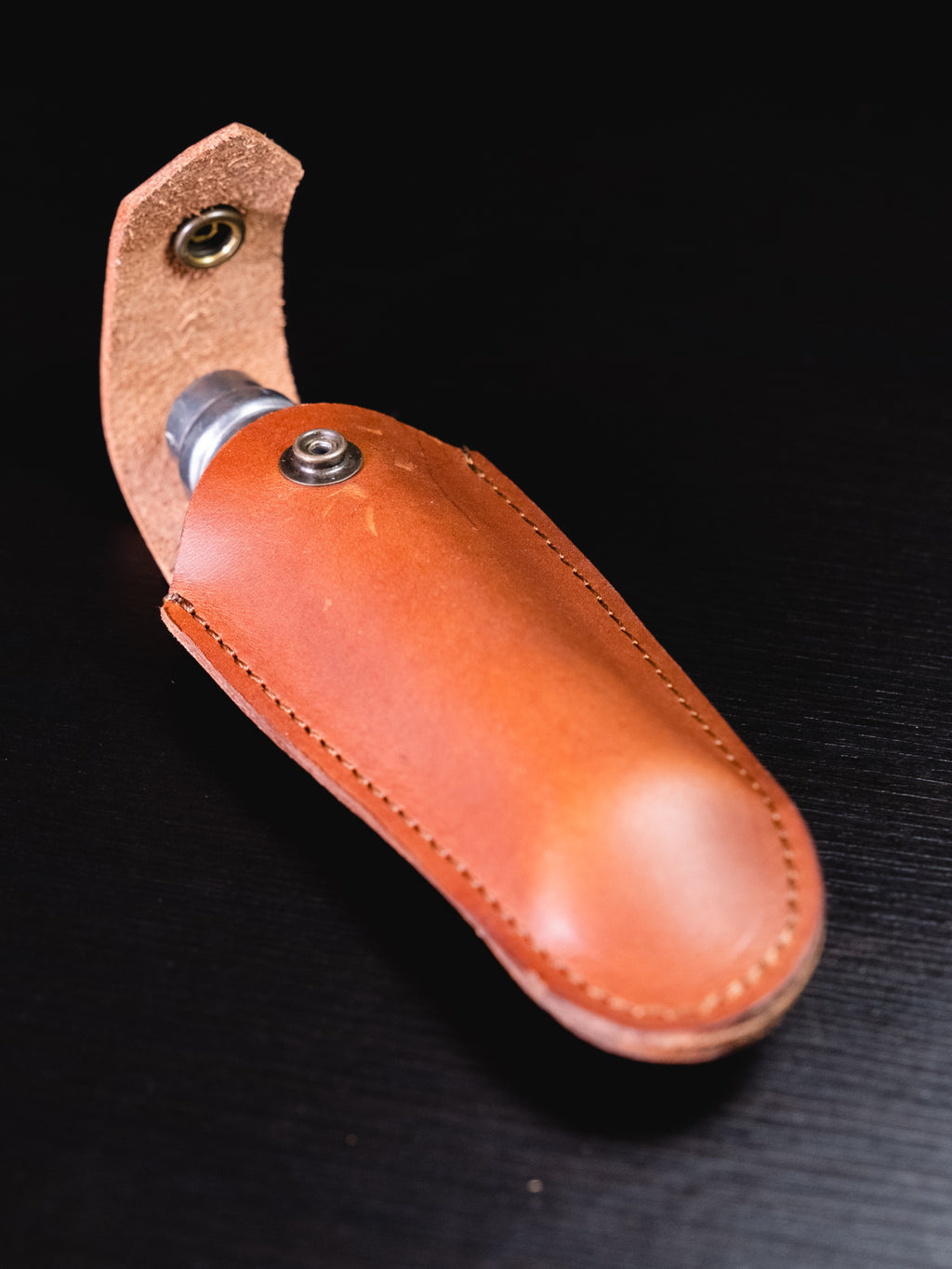 Etui à couteau Cognac Pierrot x Vertical