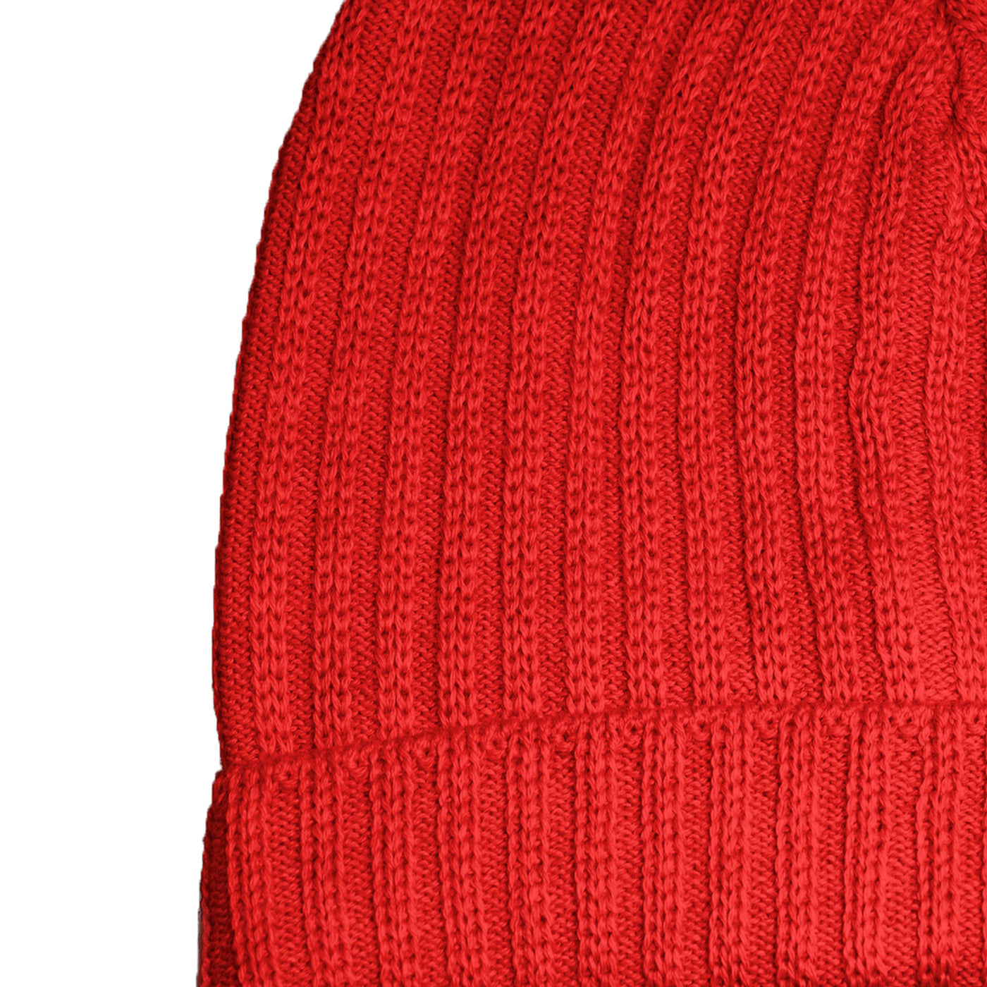Bonnet en laine rouge