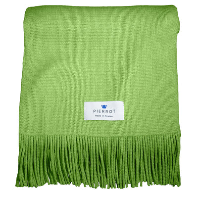 Écharpe en laine vert