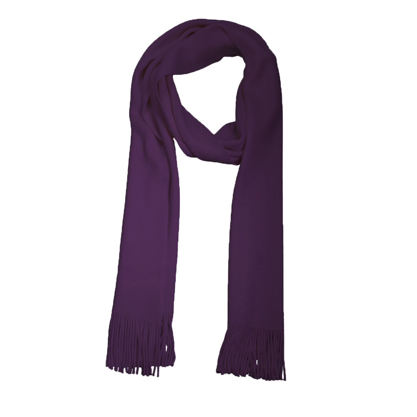 Écharpe en laine violet