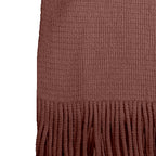 Écharpe en laine chocolat - Pierrot