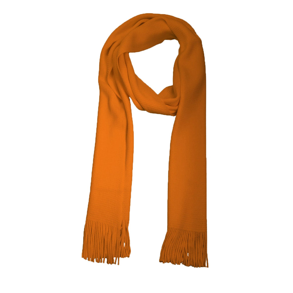 Écharpe en laine orange - Pierrot