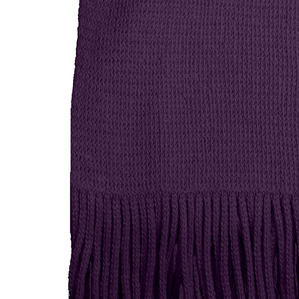 Écharpe en laine raisin - Pierrot