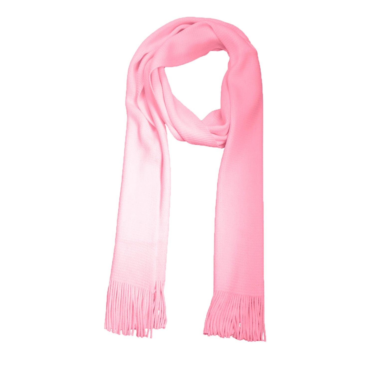 Écharpe en laine rose sorbet - Pierrot