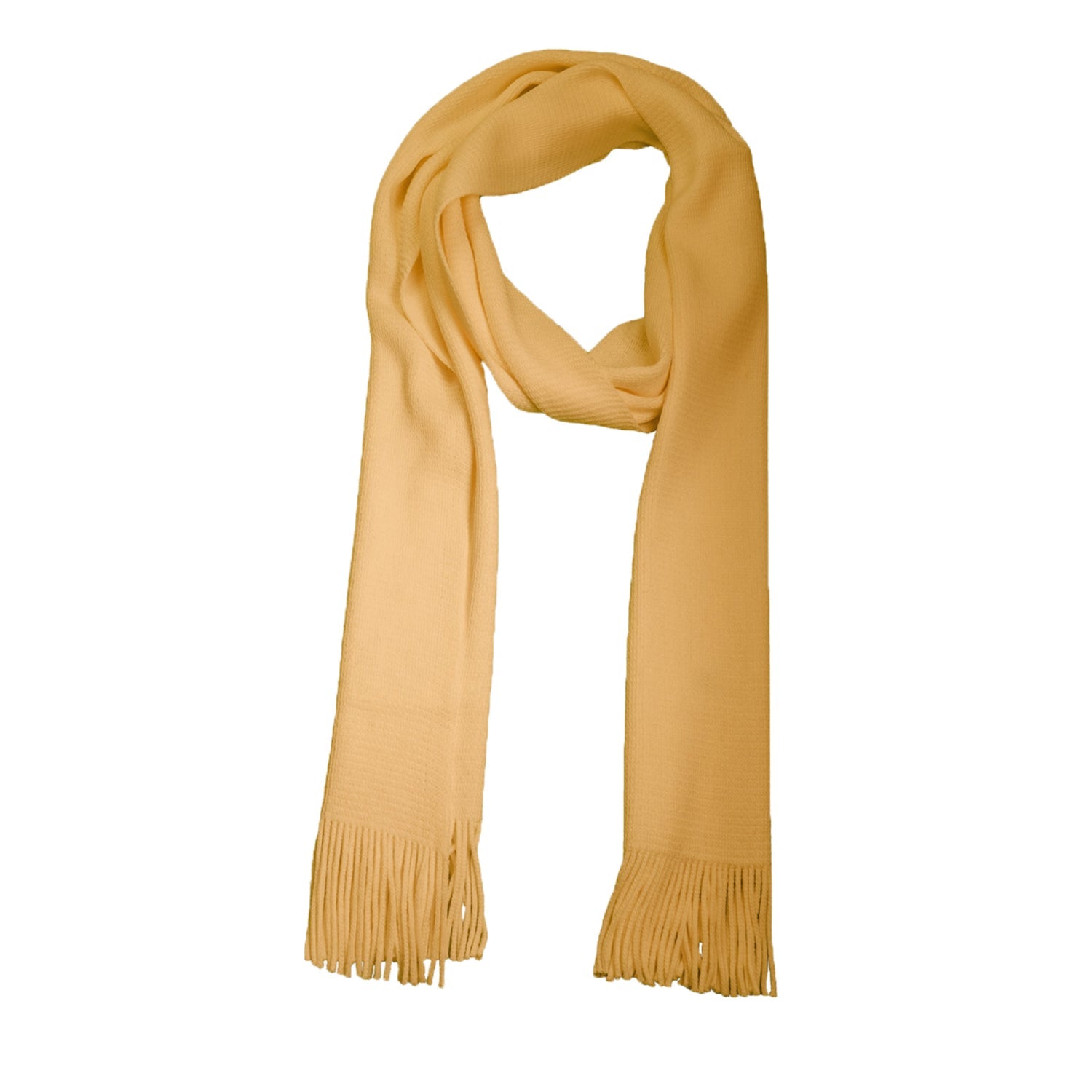 Écharpe en laine tournesol - Pierrot