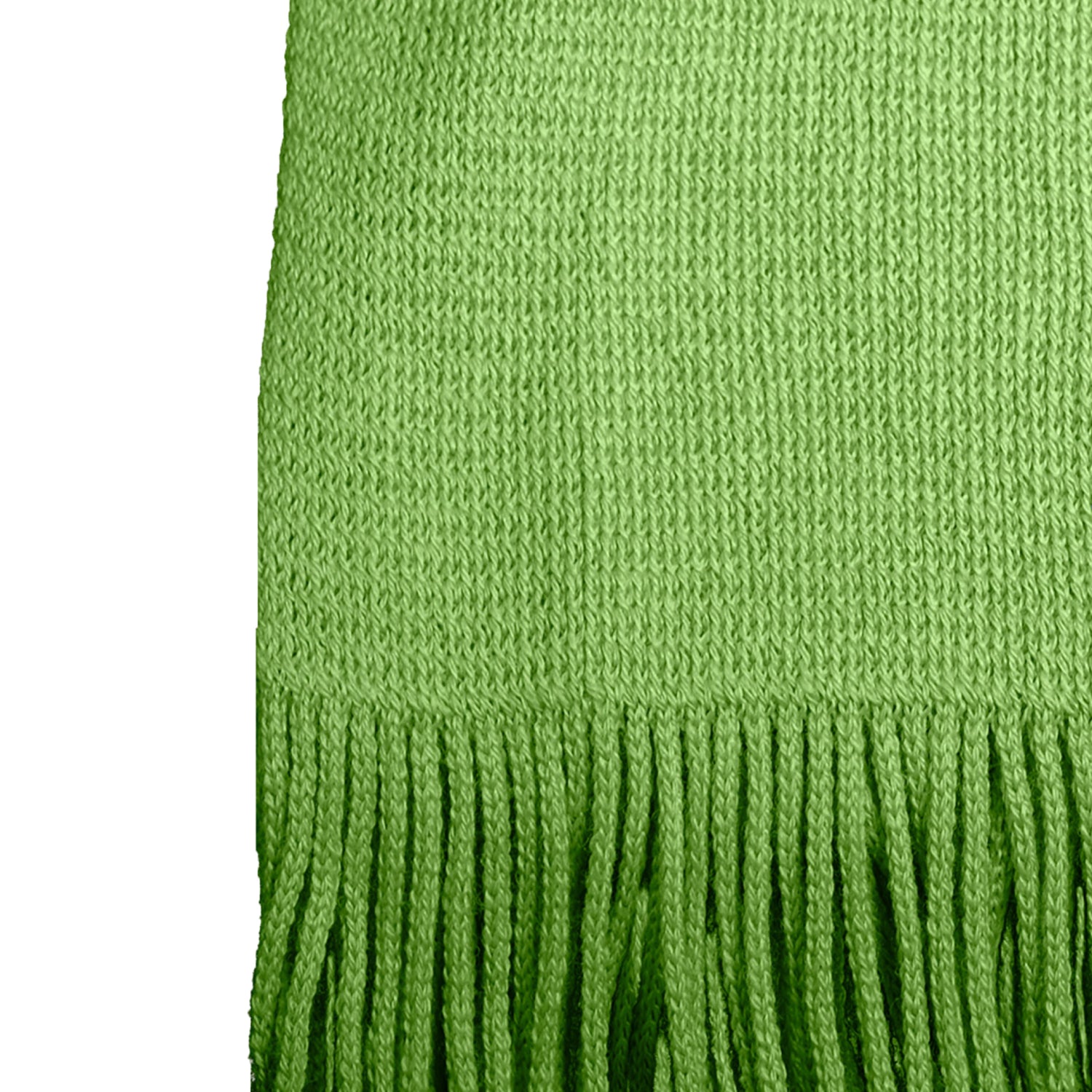 Écharpe en laine vert - Pierrot